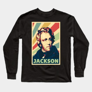 Andrew Jackson Vintage Colors Long Sleeve T-Shirt